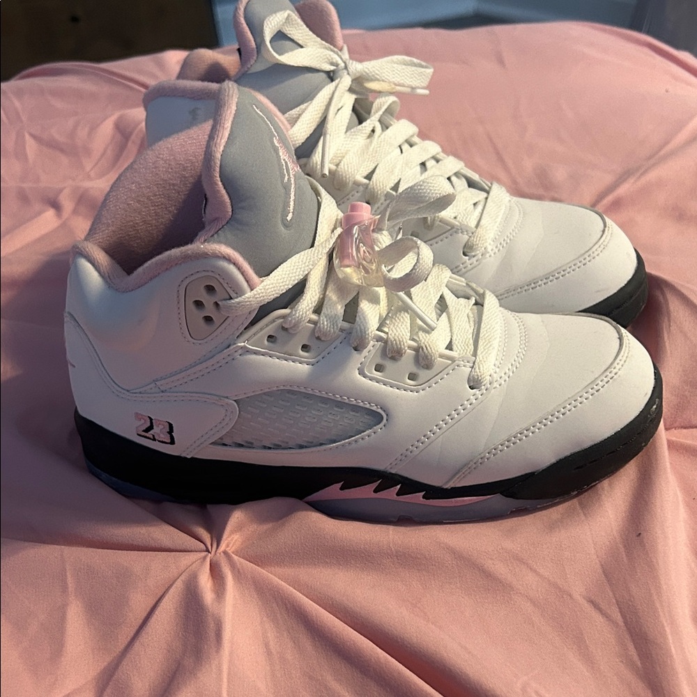 Jordan 5’s White and Pink Retro